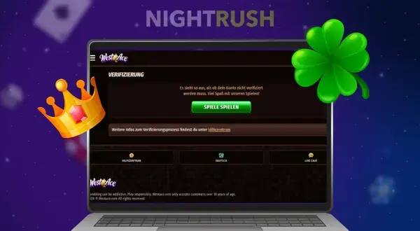 WestAce Casino KYC-Hinweis
