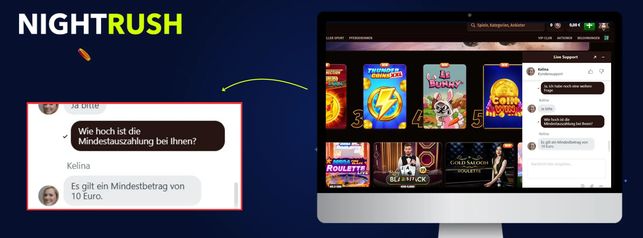 WestAce Casino Live-Chat
