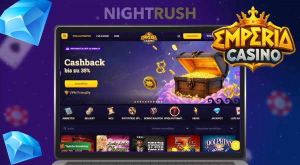 Emperia Casino Spiele-Seite
