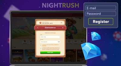 Billybets casino registration page