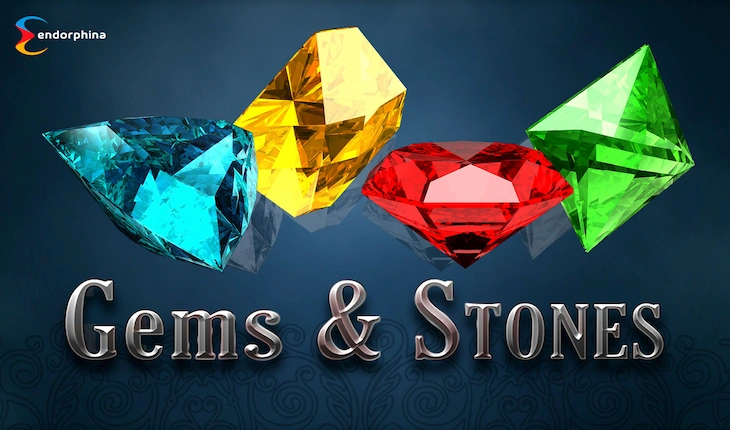Gems and Stones slot logo
