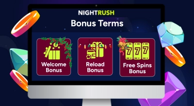 Laptop showing bonuses with a title of bonus terms.