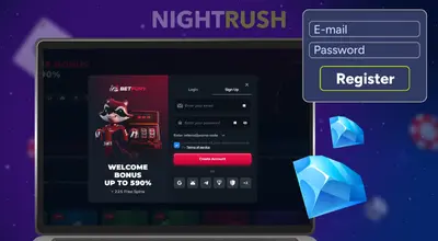 BetFury Casino registration page