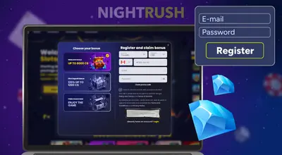 Slotsgem Casino registration page