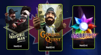 Infographic showing popular games from popular game providers.