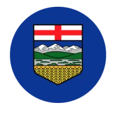 Alberta flag icon.