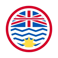 British Columbia flag icon.