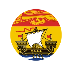 New Brunswick flag icon.