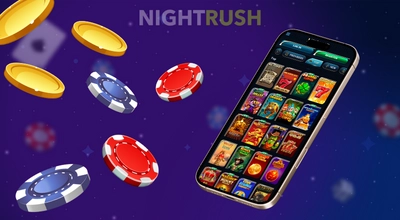 Smartphone displaying top online casino games.