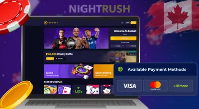 Roobet Casino payment methods