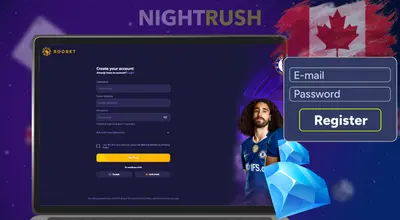 Roobet Casino registration page
