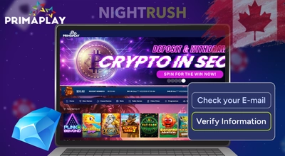 PrimaPlay Casino account verification