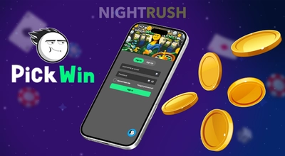Smartphone displaying a sign-in screen surrounded by floating gold coins.