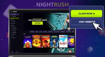 Laptop showing Sportuna website with CLAIM NOW and VISIT WEBSITE buttons.