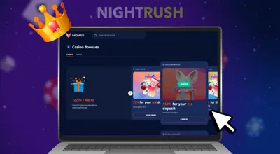 Monro Casino bonuses and promotions