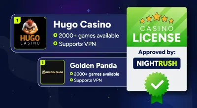 Nightrush approved safe online casino