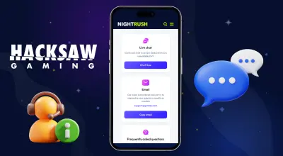 Customer support at Hacksaw Gaming casinos