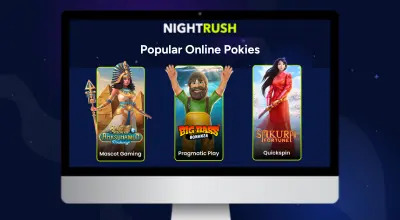 Popular pokies from top providers