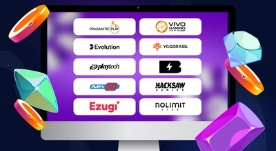 Laptop showing RTP and volatility difference.