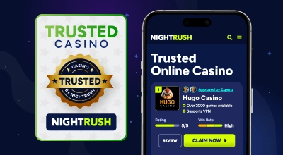 Trusted online casinos by Nightrush.