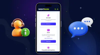 Online casino customer support