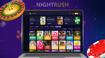 Roobet Casino games page