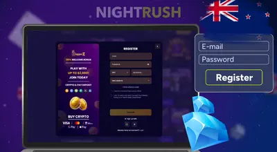 BiggerZ Casino registration page