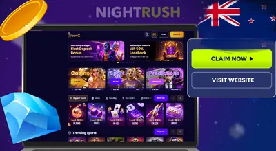 BiggerZ Casino home screen