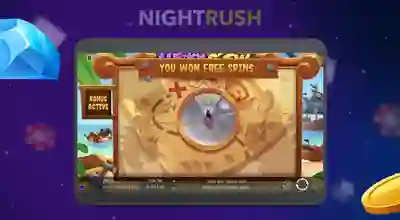 A tablet with Lucky Crew scatter and casino items around against a starry background.