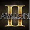 Avalon II logo displaying a mysterious medieval landscape with a castle in the background.