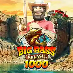 Big Bass Splash 1000 against a yellow background.