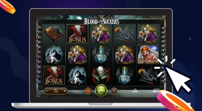 Blood Suckers slot game.