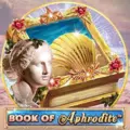Book of Aphrodite logo showing a marble statue bust next to a golden seashell.