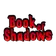 Dark, occult-themed logo for Book of Shadows featuring a book icon.