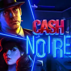 Logo of the Cash Noire slot by NetEnt.
