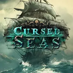 Cursed Seas against a grey background