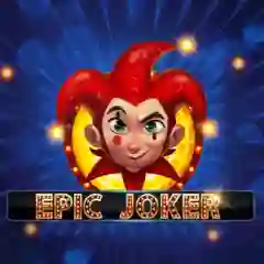 Epic Joker slot against a blue background.