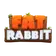 Pixel-art style logo for the Fat Rabbit slot.