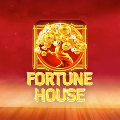 Fortune House slot against a red background.