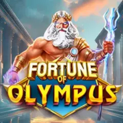 Rise of Olympus slot against a grey castle setting.