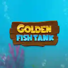 Golden Fish Tank slot against a blue background.