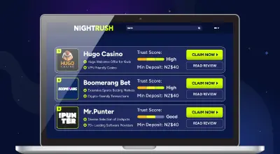 Nightrush approved trusted online casinos