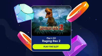 Raging Rex 2 slot game