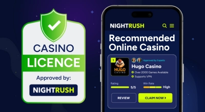 Nightrush approved and recommended online casino