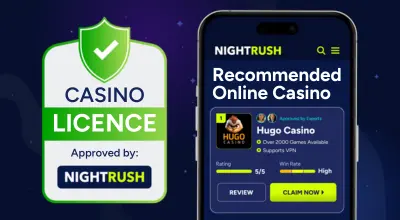 Nightrush approved safe online casino
