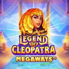 Legend of Cleopatra Megaways slot by Playson logo.