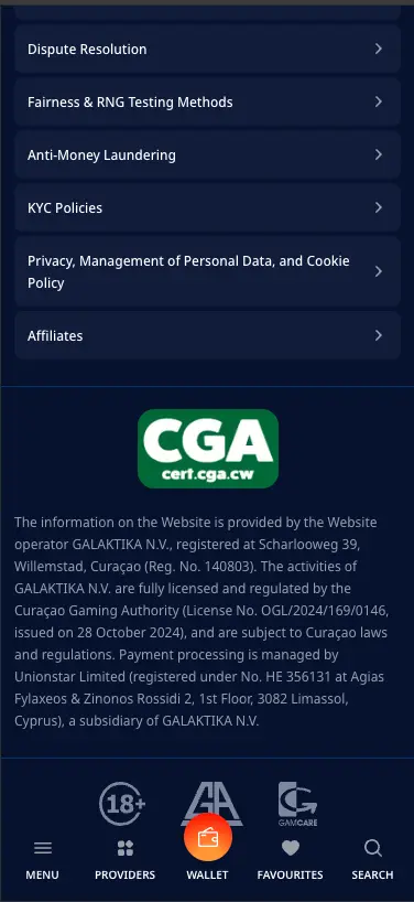 Monro Casino Mobile Licence