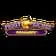 Purple banner logo for Piggy Riches Megaways with a dapper golden piggy bank.