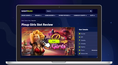 Pinup Girls demo play on Nightrush.