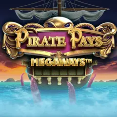 Pirate Pays Megaways against a dark background.